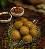 Green Moong Dryfruits Ladoo