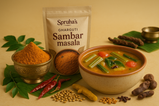 Keep as it is, Replace sambar with nice sambar and packet written with Spruha’s Gharguti Sambar masala