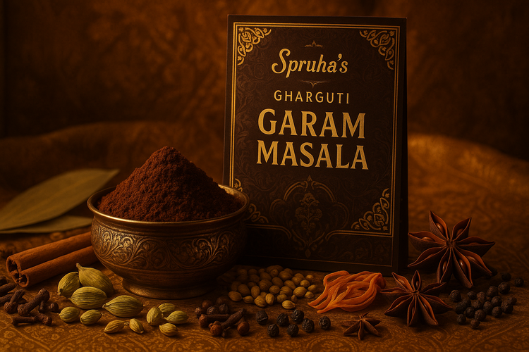 Keep as it replace masala with dark brown color